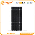 Servicio del OEM Mono 155w panel solar buen precio kit 1000w